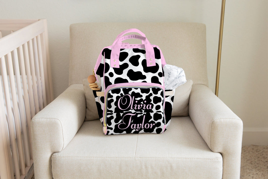 Custom diaper bag backpack for girls