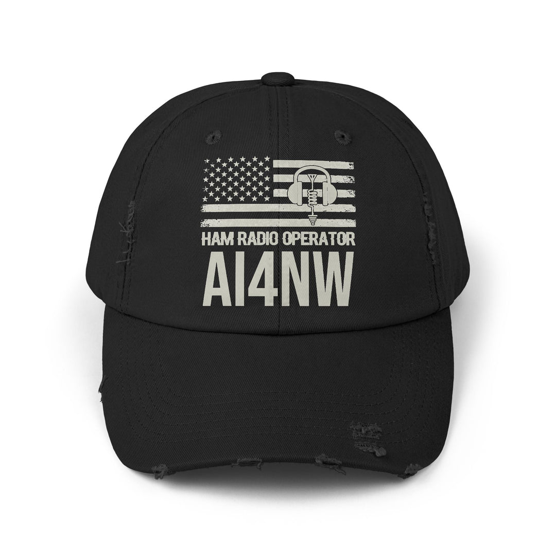 Ham Radio Cap with Custom callsign