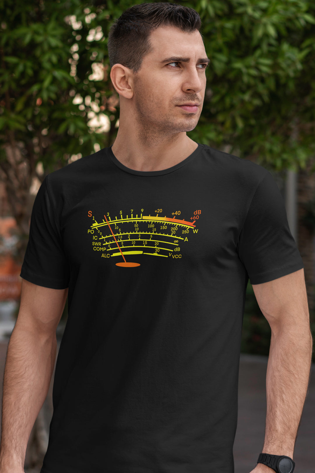 Ham Radio T-shirt, S-Meter Amateur Radio Shirt