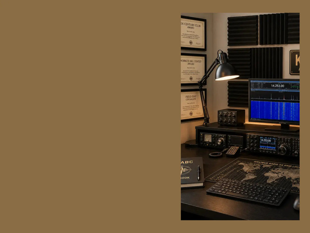 How to Build the Perfect Ham Radio Desk
