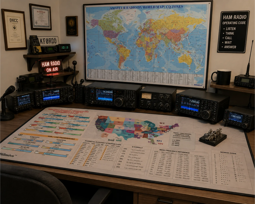 The Complete Guide to Ham Radio Desk Mats: How to Choose the Right One for Your Shack