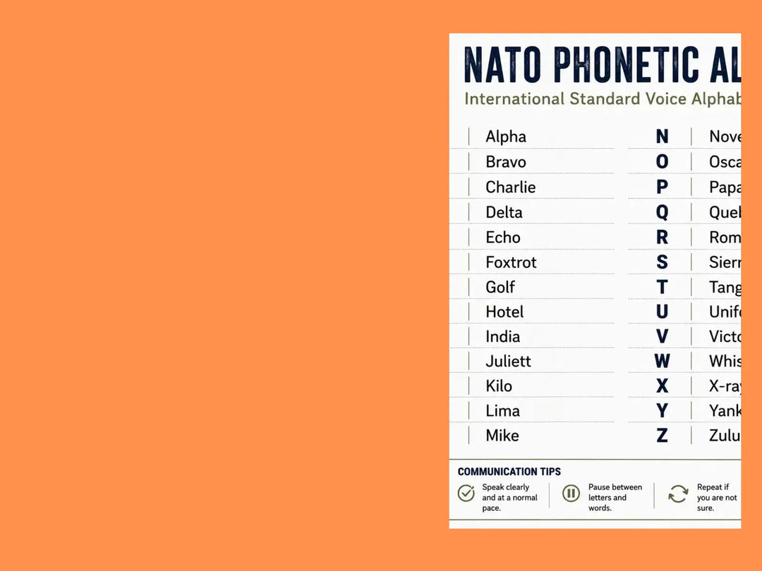 nato phonetic alphabet bilmiss dispatch
