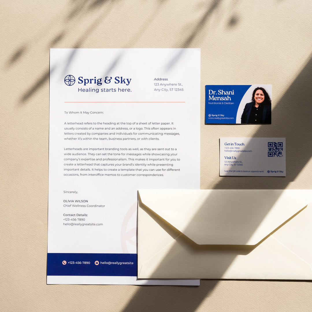 Business Stationery – Editable Templates & Printed Cards