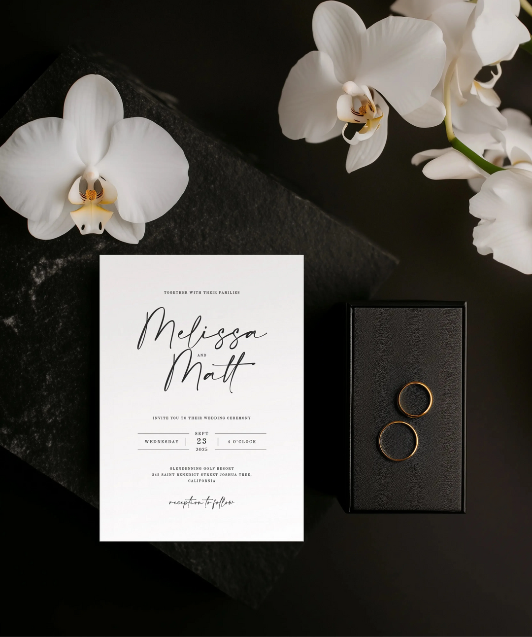 Modern Wedding Invitations | Editable, Printed & Fill-In Cards – Bilmiss