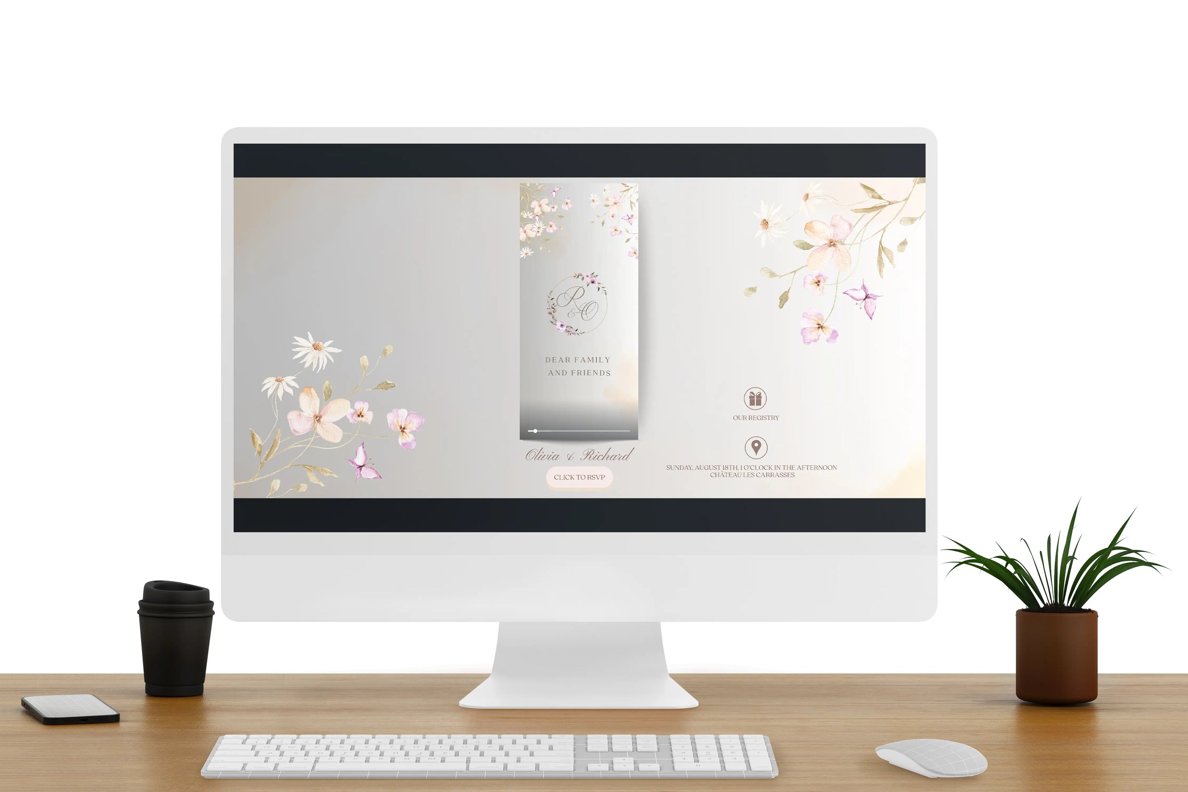 Animated Invitation (Video E-Card + Website + RSVP) – All-in-One Experience