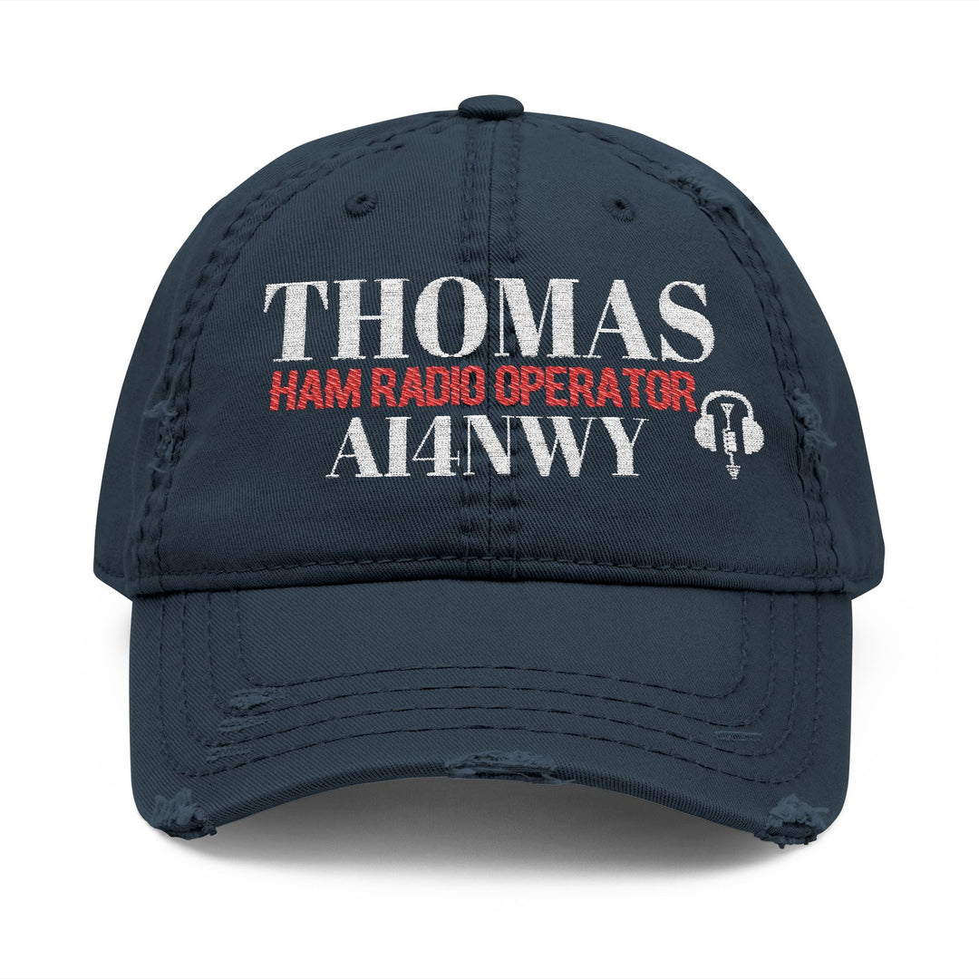 Custom Ham Radio Caps | Personalized Call Sign Hats for Operators