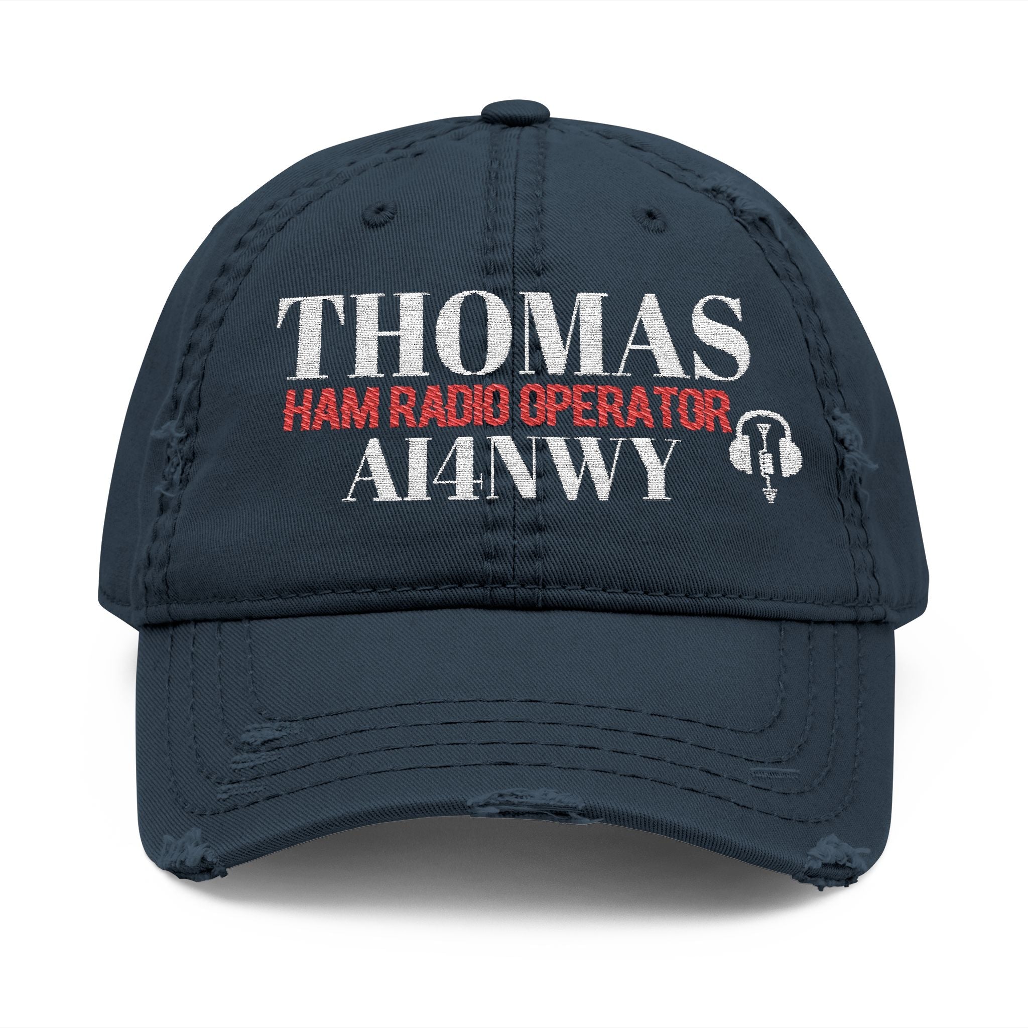 Custom Ham Radio Caps | Personalized Call Sign Hats for Operators