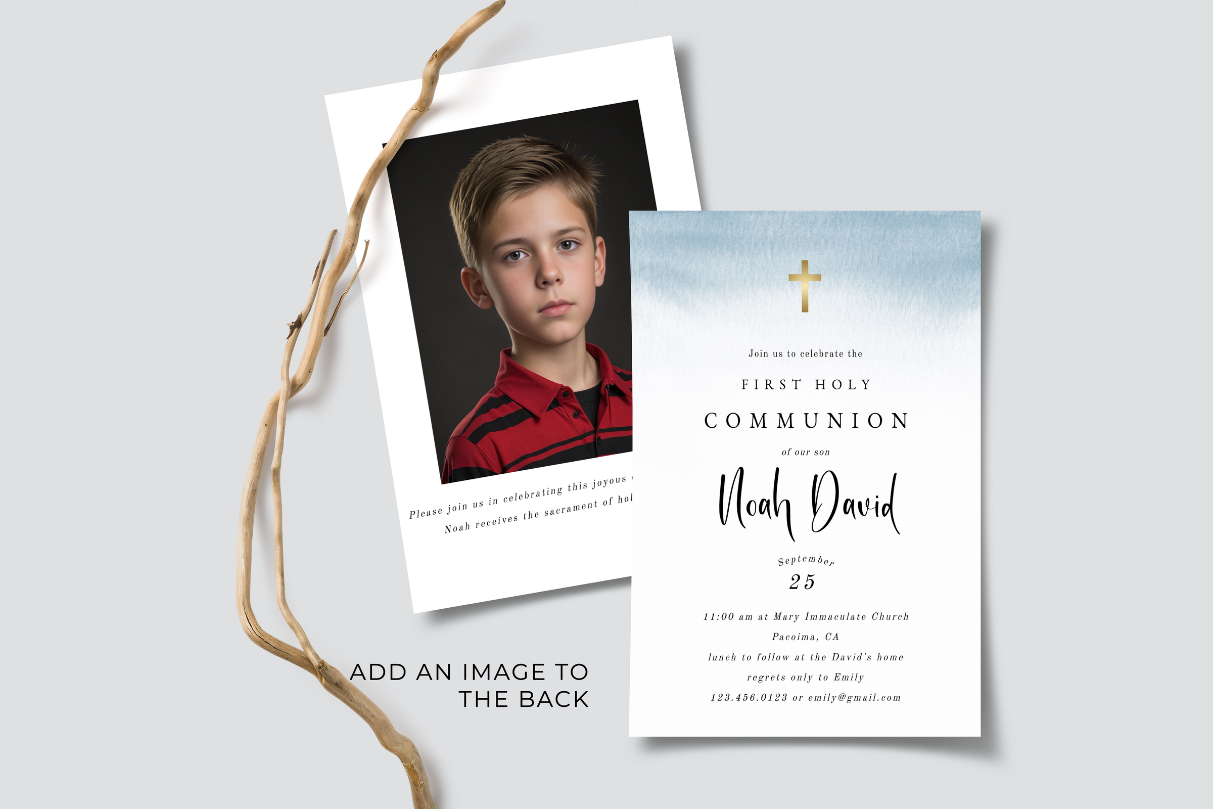 Celebrate spiritual moments with editable invitations for Baptism, Communion, Confirmation & more. Printable, modern, and instantly downloadable templates.