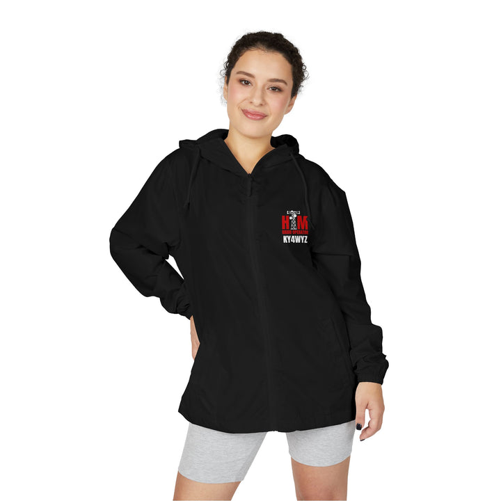 Personalized Ham Radio Windbreaker Jacket with Custom Call Sign