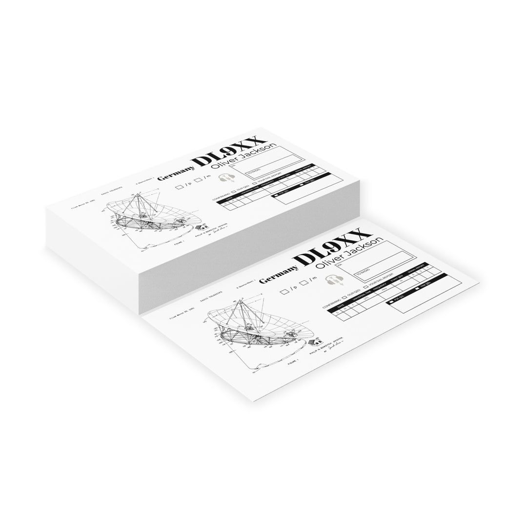 Ham Radio QSL Card - ID Cards - Custom Business Card for Amateur Radio Operators - 10, 30, 50, 100, 200 pcs