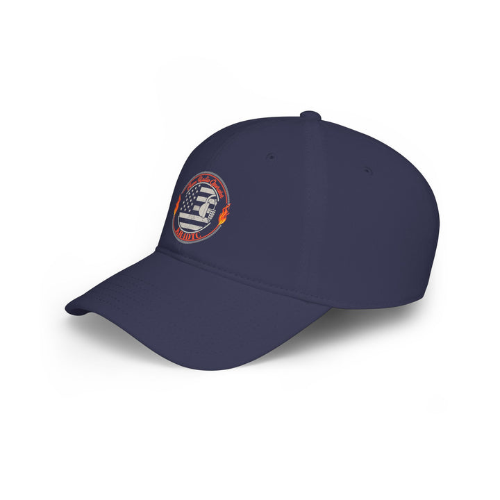 Personalized American Flag Ham Radio Baseball Cap with Custom Callsign