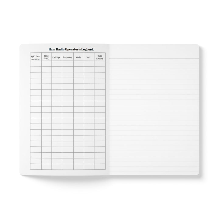 Ham Radio Logbook Journal | Custom Call Sign Notebook | QSO Log Book