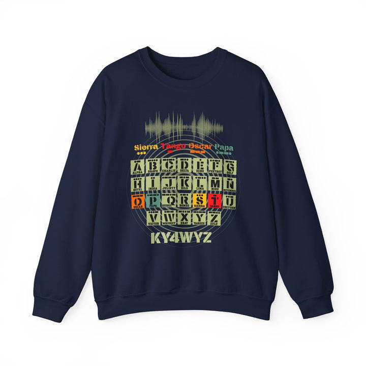 Personalized Ham Radio Callsign Sweatshirt – Morse Code