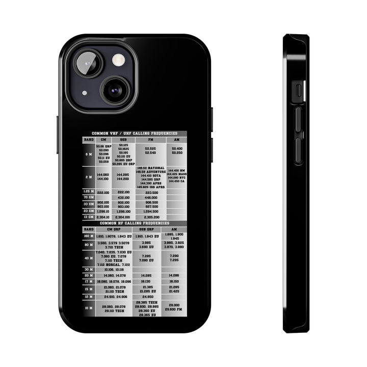 Ham Radio Phone Case - Calling Frequencies - Phone Cover