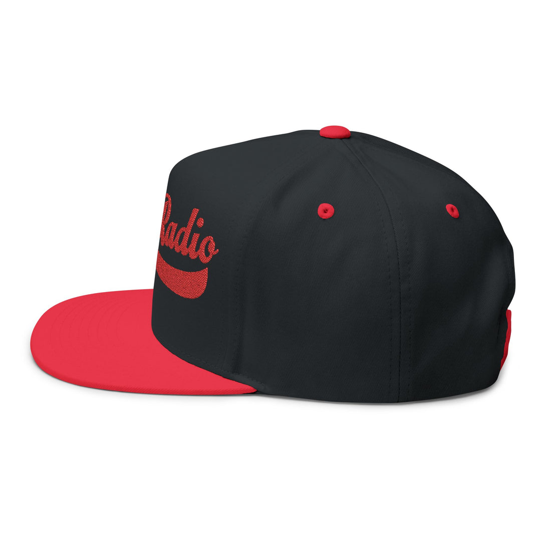 Personalized Ham Radio Flat Bill Cap – Custom Callsign