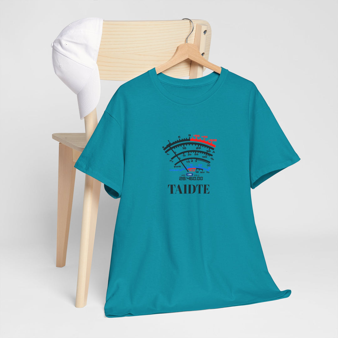 High-Visibility Personalized SW Meter Ham Radio T-Shirt with Custom Callsign