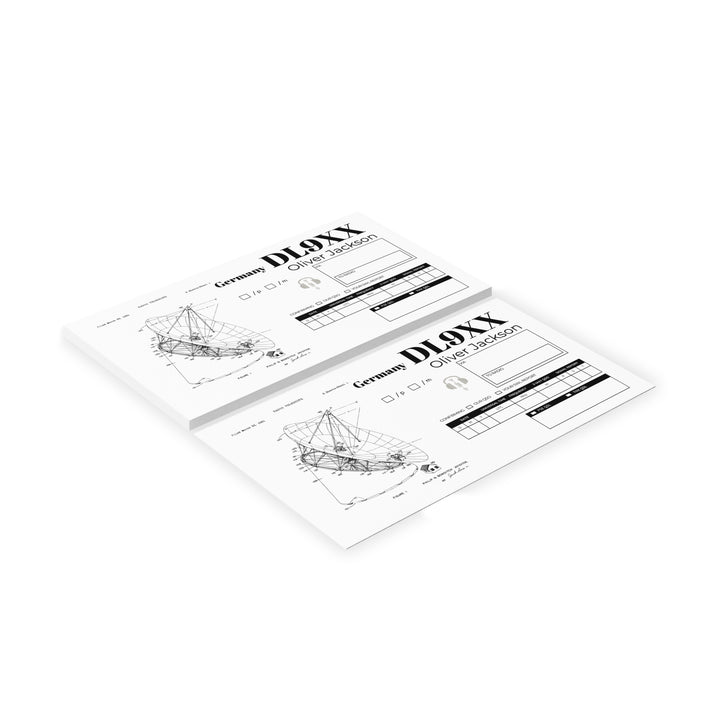 Ham Radio QSL Card - ID Cards - Custom Business Card for Amateur Radio Operators - 10, 30, 50, 100, 200 pcs