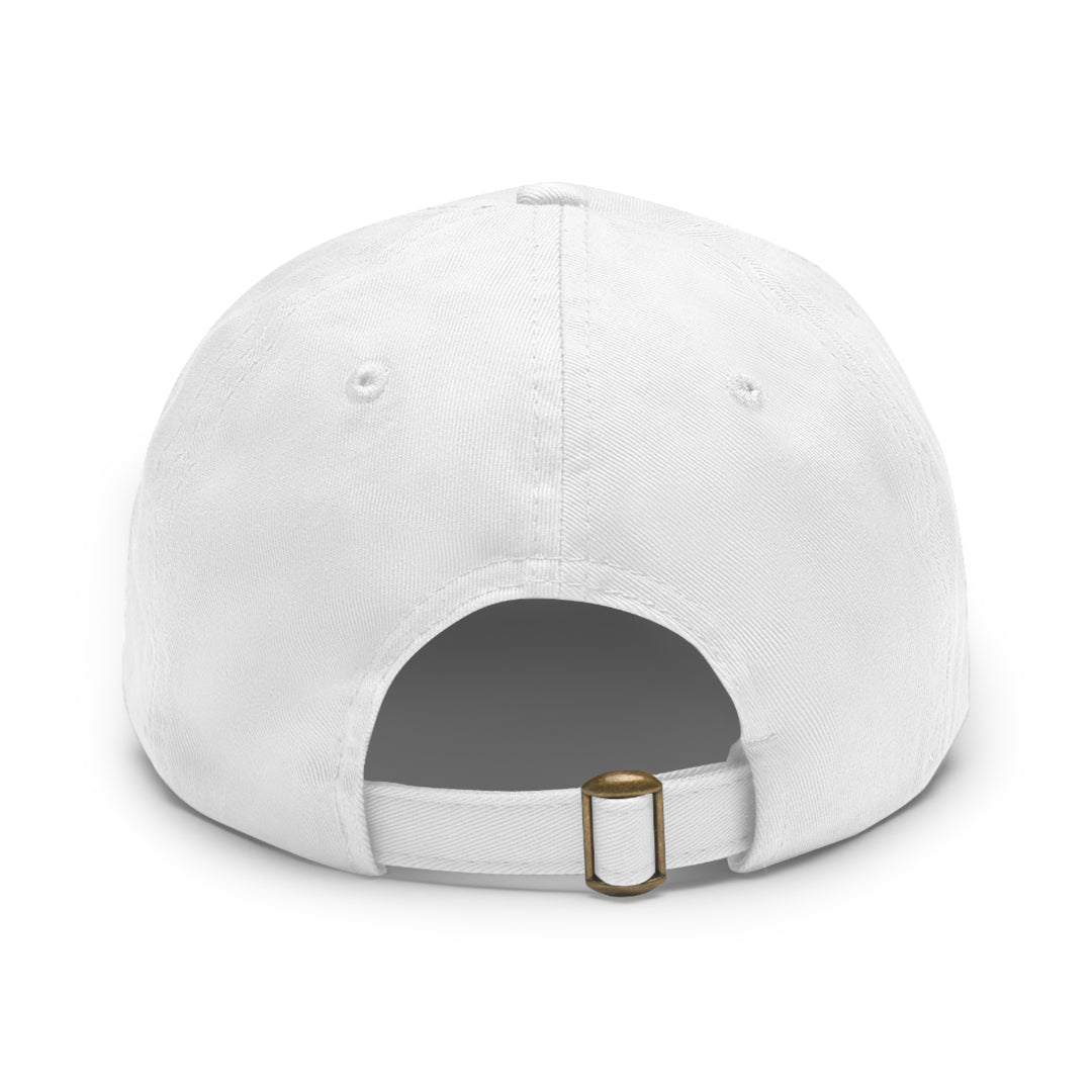 Personalized Ham Radio Leather Patch Hat – Custom Callsign Dad Cap