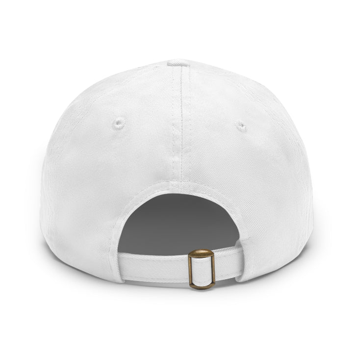 Personalized Ham Radio Leather Patch Hat – Custom Callsign Dad Cap