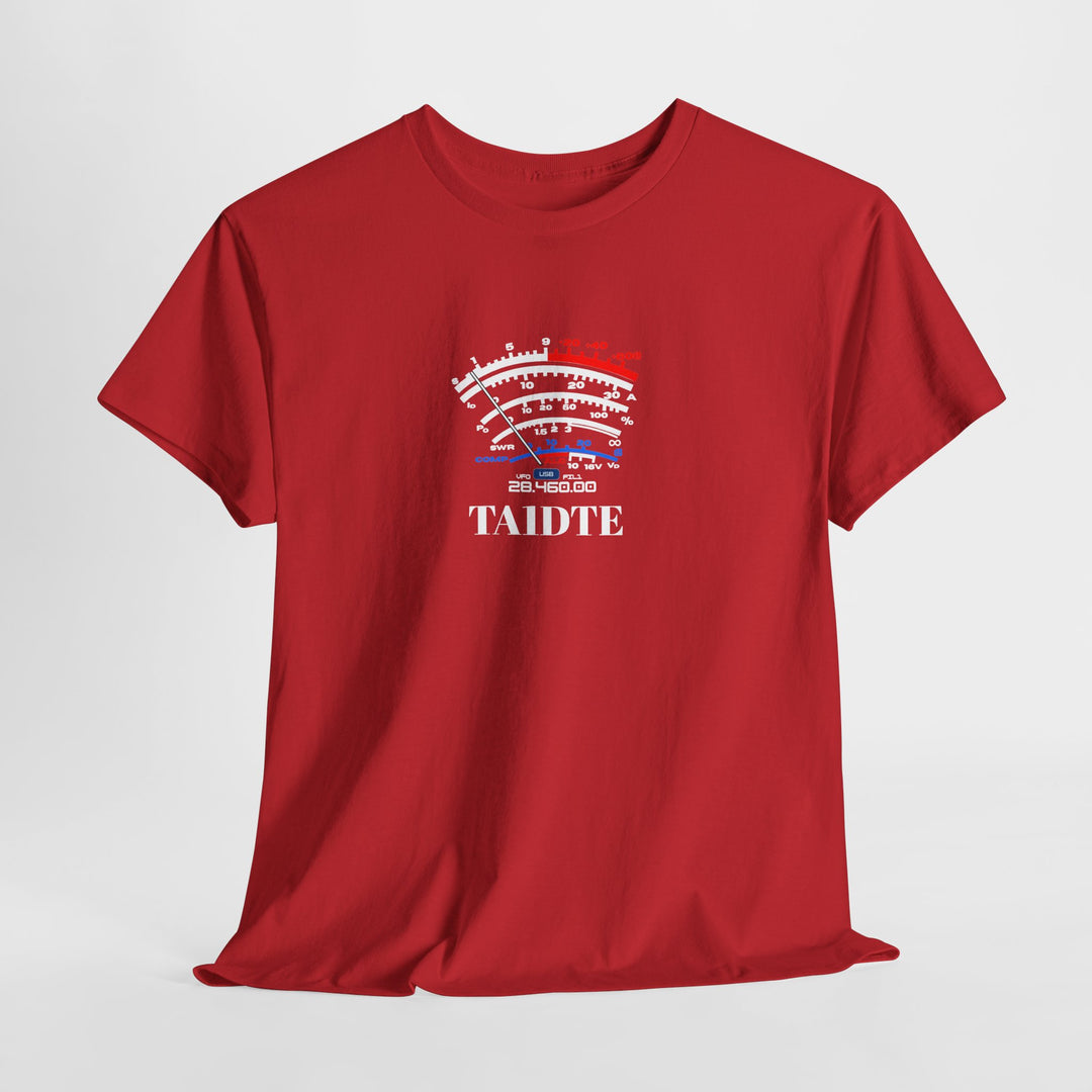 High-Visibility Personalized SW Meter Ham Radio T-Shirt with Custom Callsign