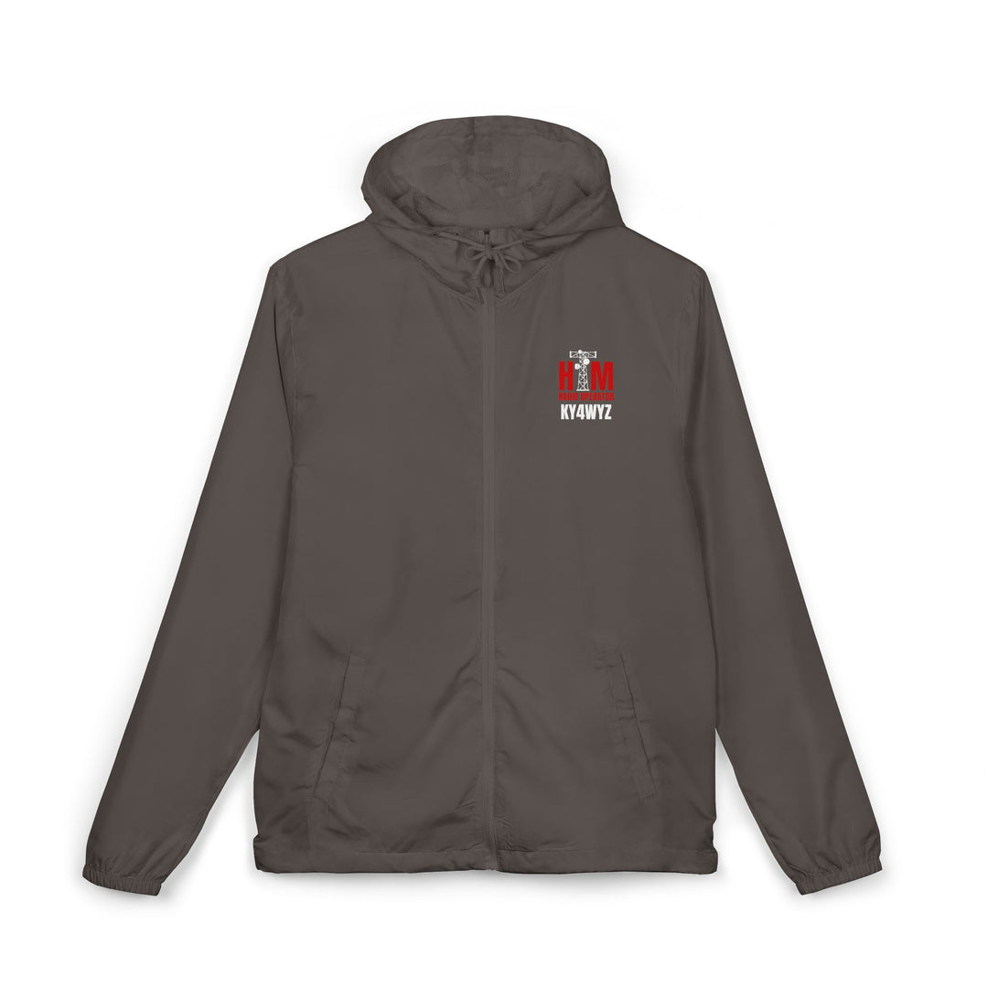 Personalized Ham Radio Windbreaker Jacket with Custom Call Sign