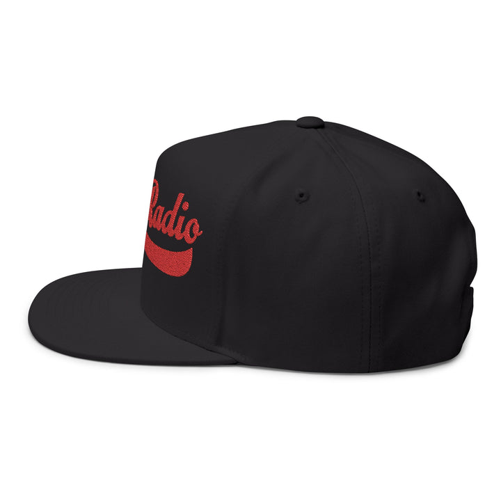 Personalized Ham Radio Flat Bill Cap – Custom Callsign