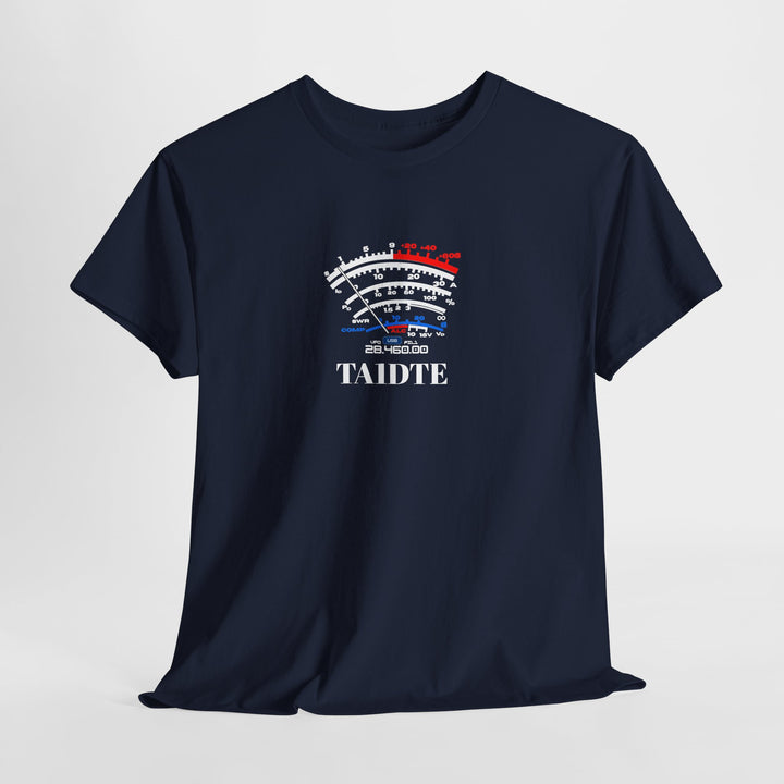 High-Visibility Personalized SW Meter Ham Radio T-Shirt with Custom Callsign