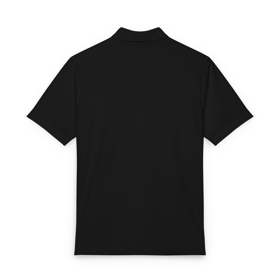 Personalized Ham Radio Polo Shirt with Custom Callsign &amp; Morse Code Embroidery