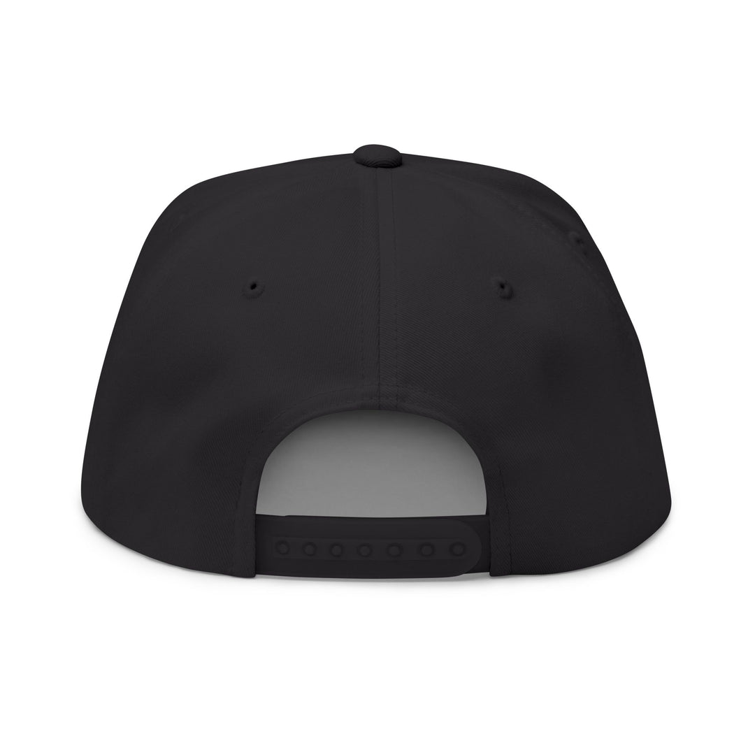 Personalized Ham Radio Flat Bill Cap – Custom Callsign