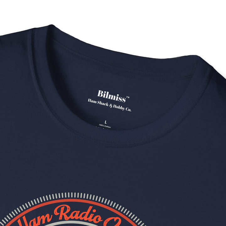 Personalized American Flag Ham Radio T-Shirt with Custom Callsign