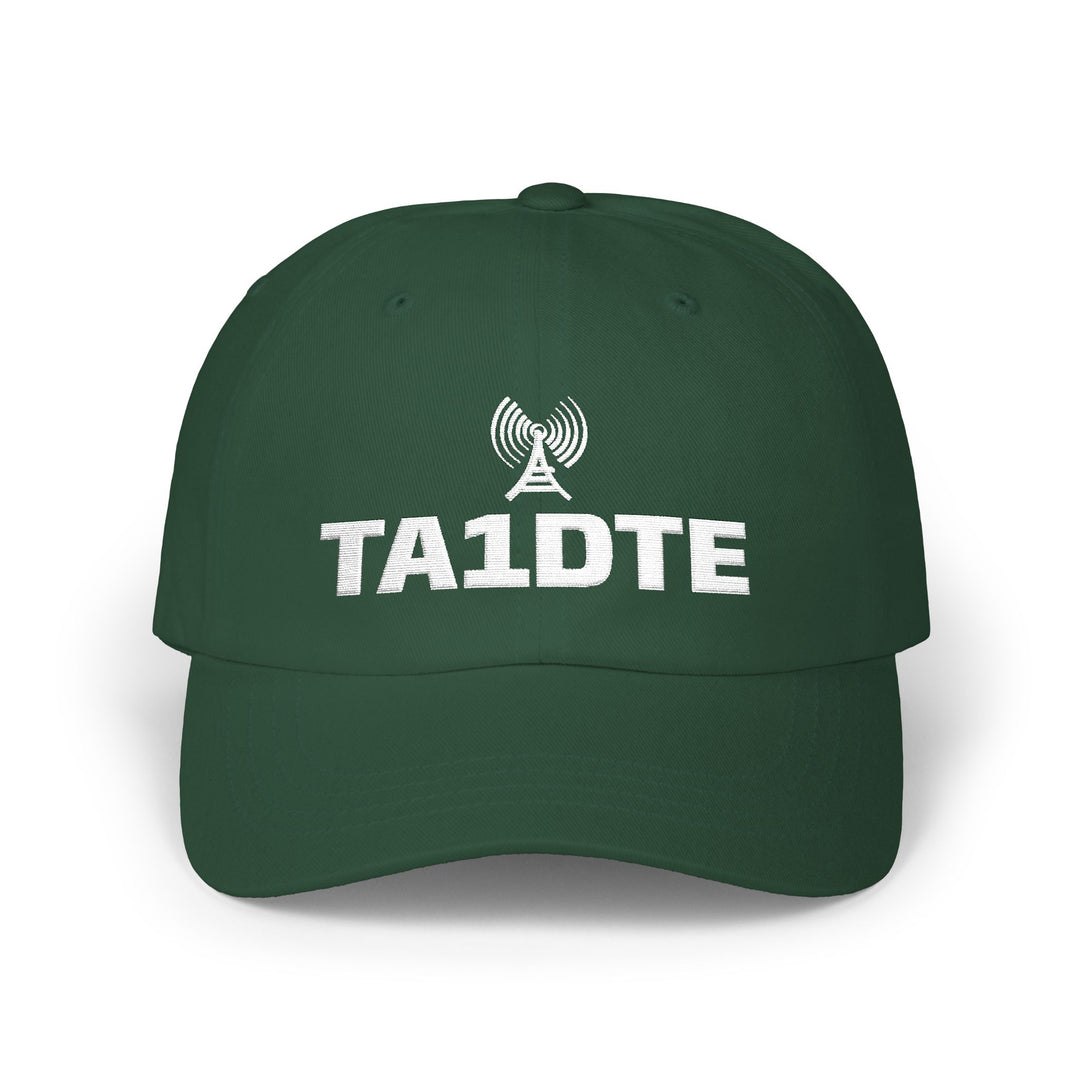 Personalized Ham Radio Antenna Dad Hat – Custom Embroidered Callsign Cap for Amateur Radio Operators