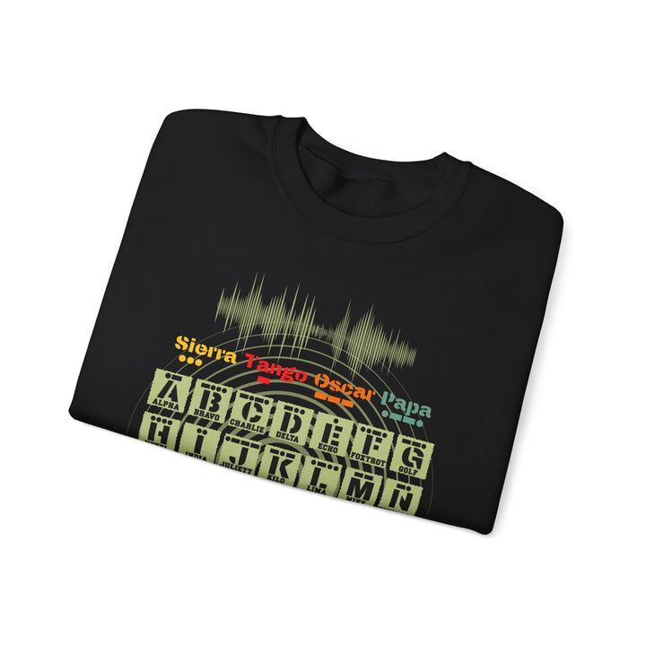 Personalized Ham Radio Callsign Sweatshirt – Morse Code