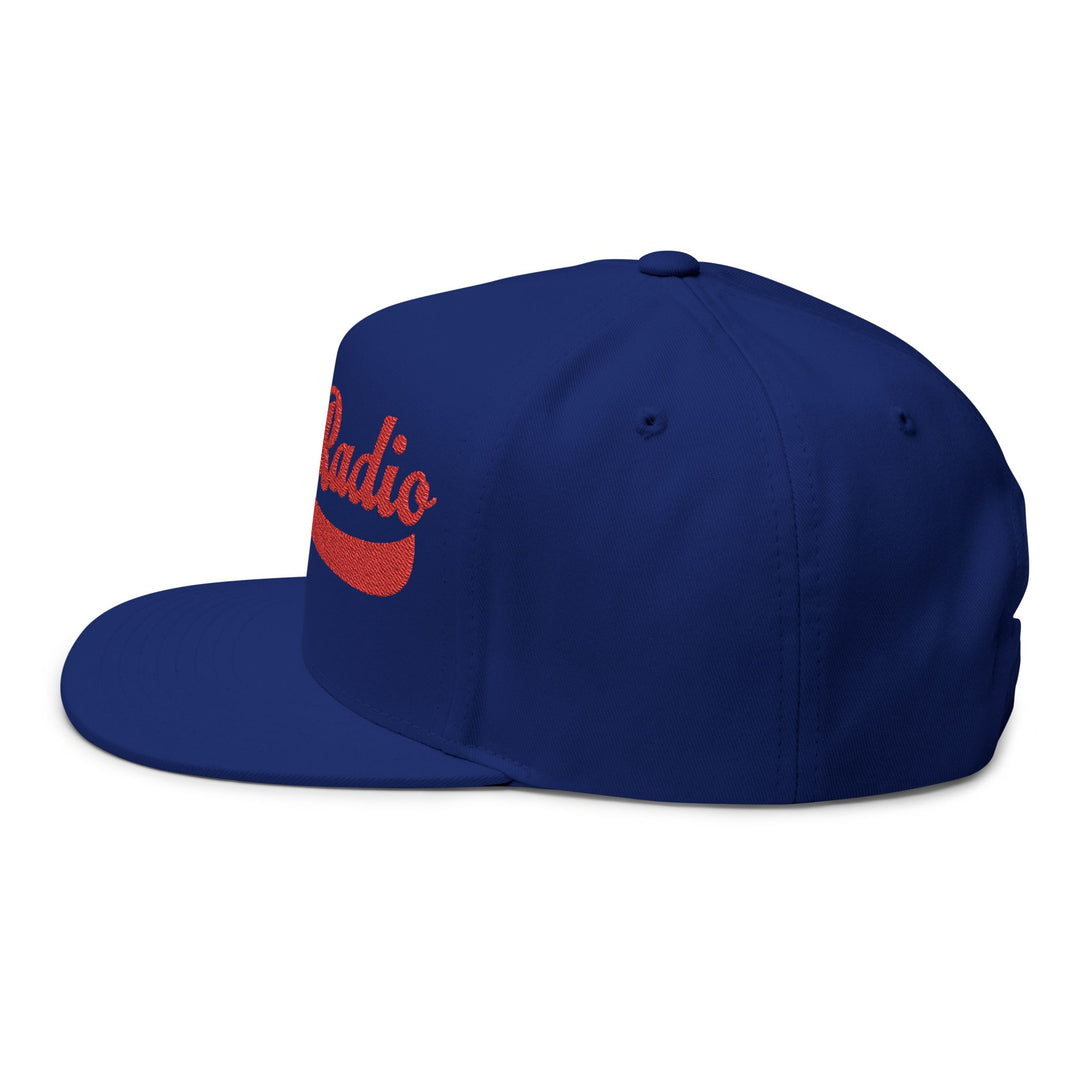 Personalized Ham Radio Flat Bill Cap – Custom Callsign