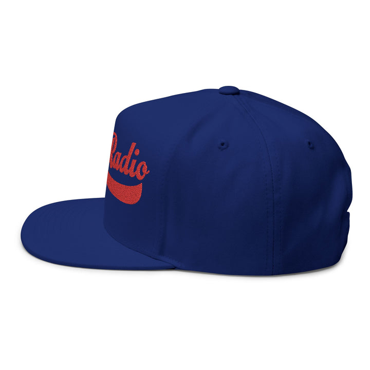 Personalized Ham Radio Flat Bill Cap – Custom Callsign