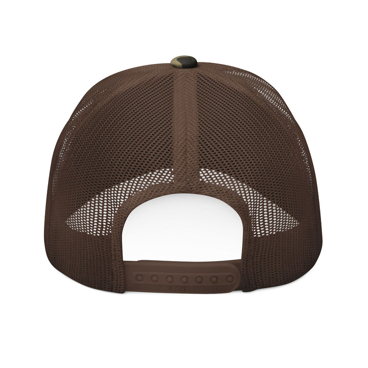 Custom Embroidery Ham Radio Cap – Personalized Call Sign Gift for Men - Camouflage Trucker Hat