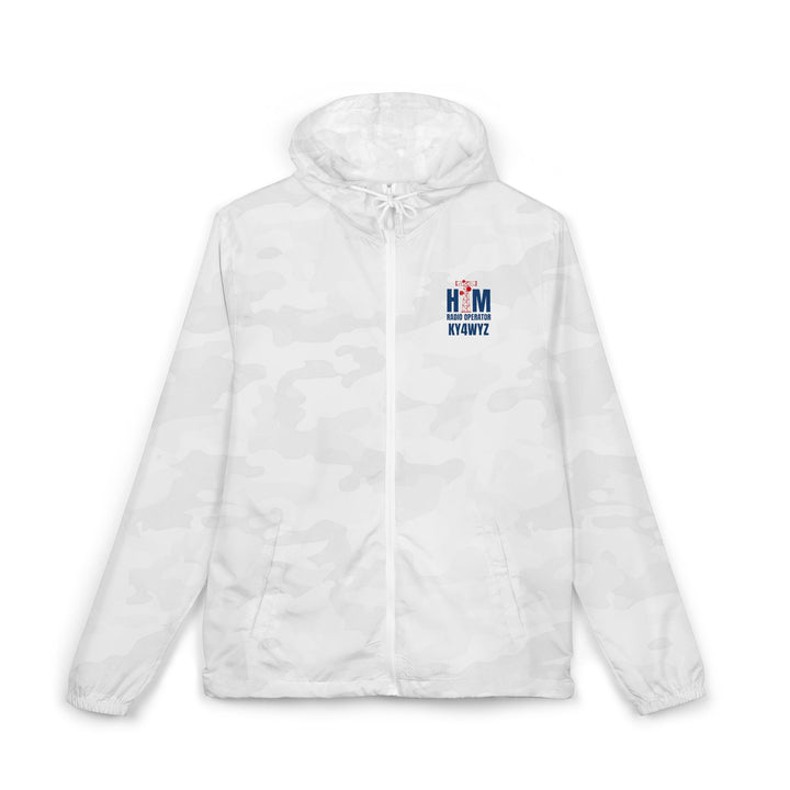 Personalized Ham Radio Windbreaker Jacket with Custom Call Sign