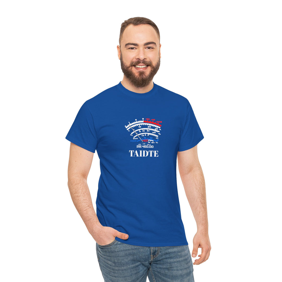 High-Visibility Personalized SW Meter Ham Radio T-Shirt with Custom Callsign