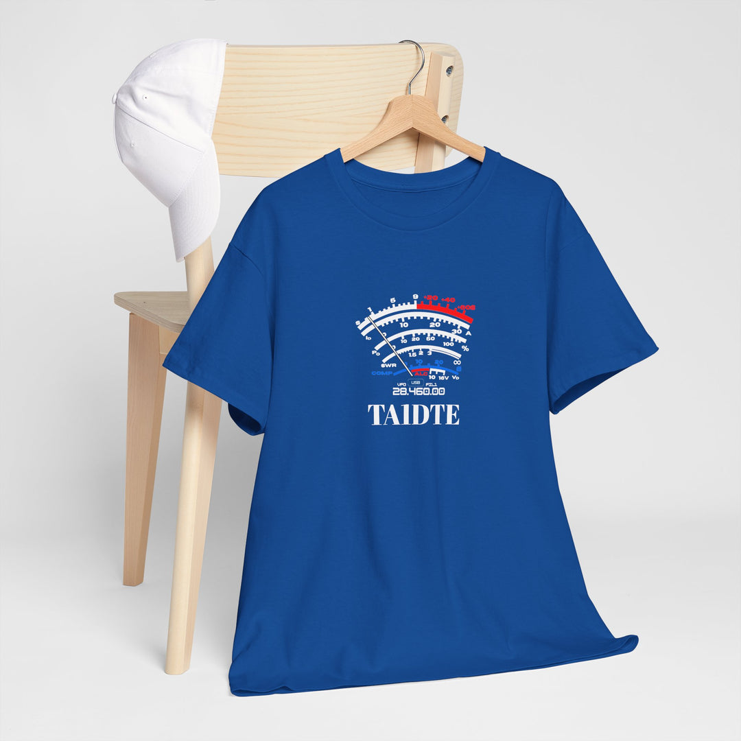 High-Visibility Personalized SW Meter Ham Radio T-Shirt with Custom Callsign