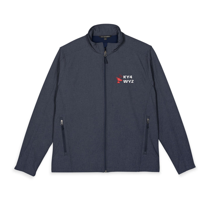 Personalized Ham Radio Soft Shell Jacket – Custom Embroidered Callsign Amateur Radio Coat