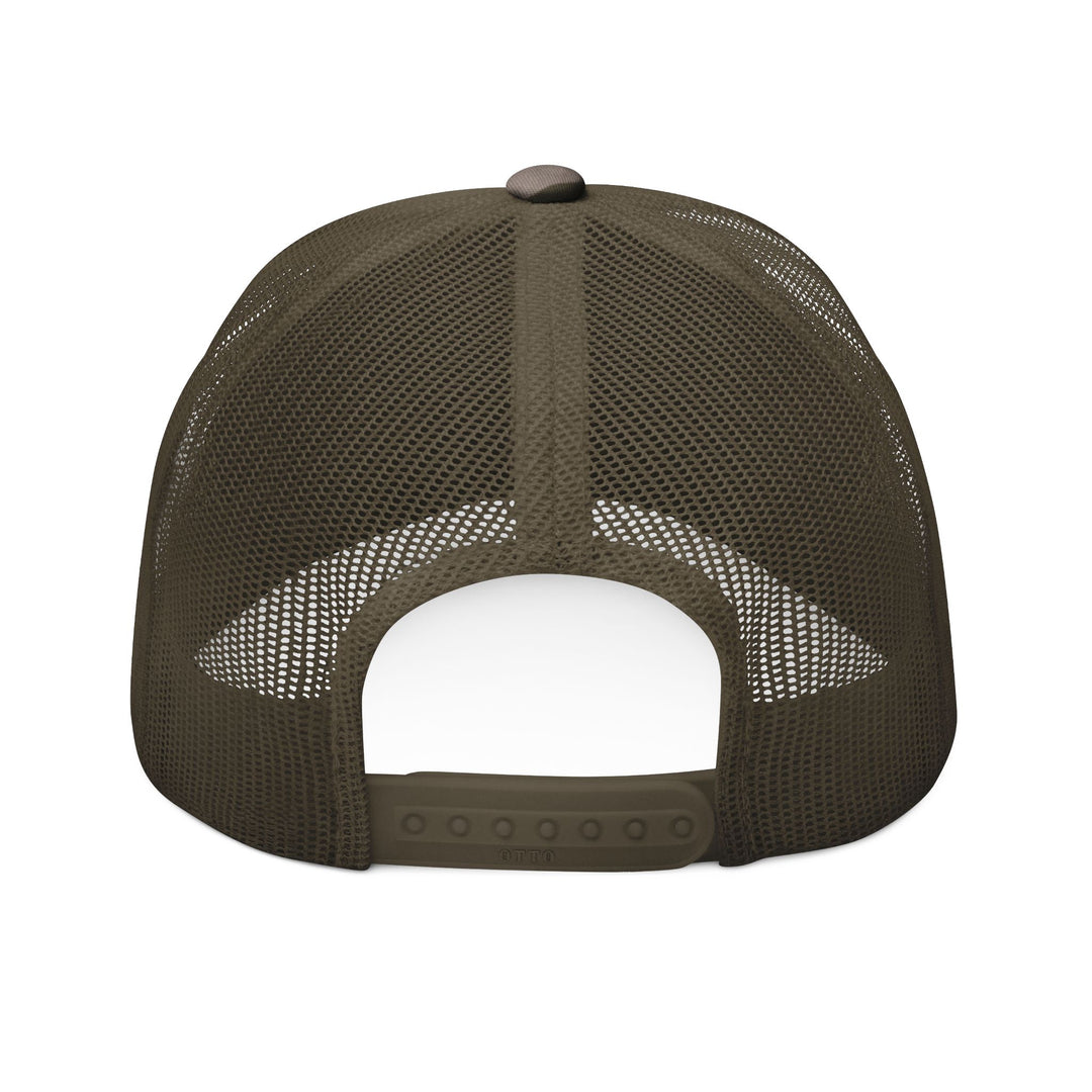 Custom Embroidery Ham Radio Cap – Personalized Call Sign Gift for Men - Camouflage Trucker Hat