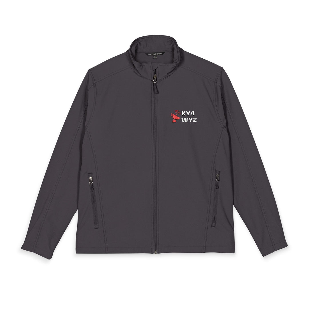 Personalized Ham Radio Soft Shell Jacket – Custom Embroidered Callsign Amateur Radio Coat