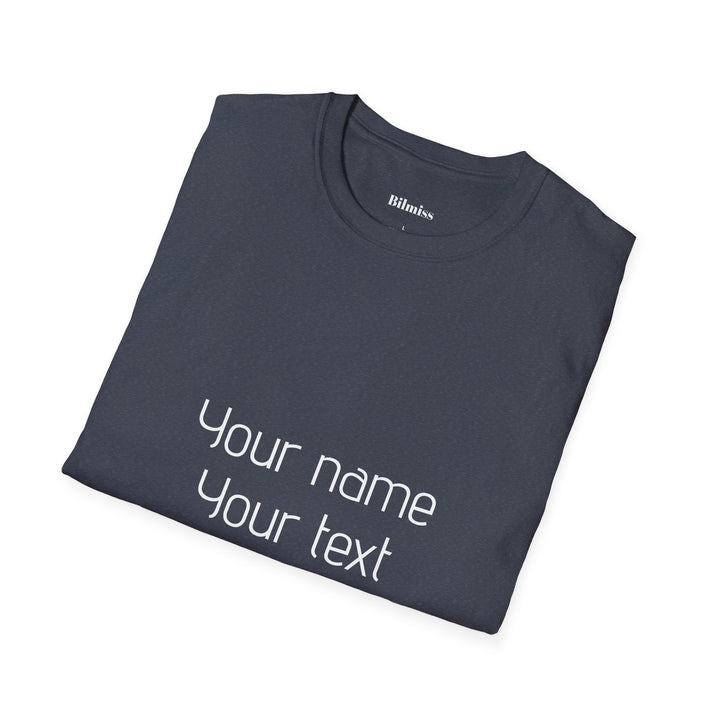 Custom Unisex T-Shirt - Personalized Shirt for Men & Women | Add Your Own Text, Logo or Photo | Gift Tee