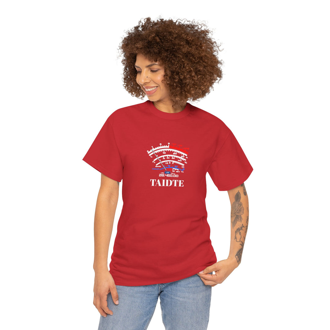 High-Visibility Personalized SW Meter Ham Radio T-Shirt with Custom Callsign