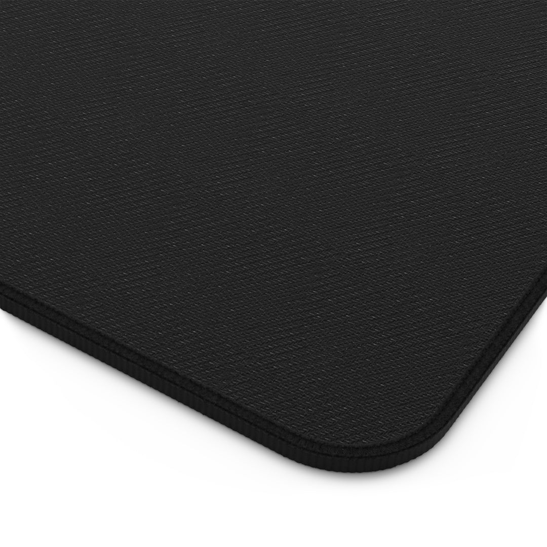 Personalized HF Band Plan Desk Mat with Custom Callsign &amp; Radio Telescope