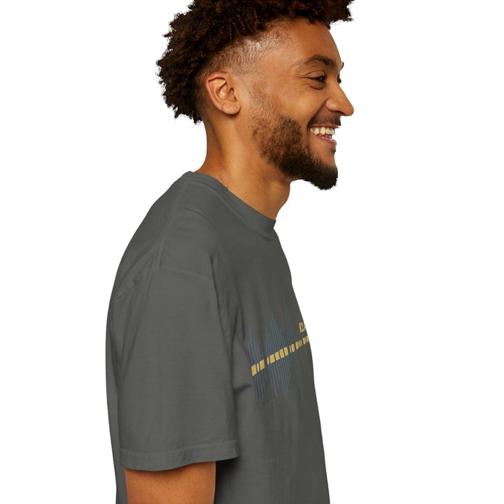 Personalized Morse Code Callsign Waveform T-Shirt for Amateur Radio Operators