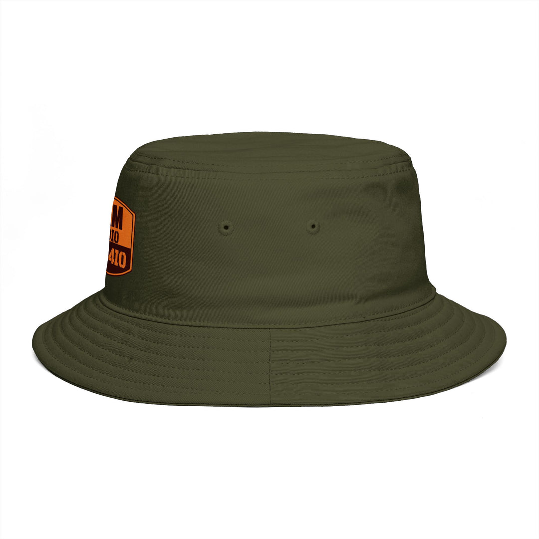 Personalized Ham Radio Bucket Hat – Custom Callsign
