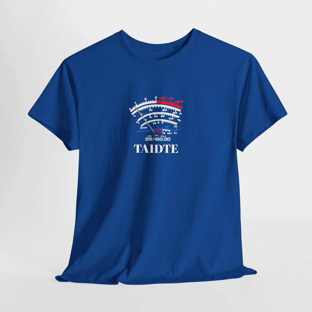 High-Visibility Personalized SW Meter Ham Radio T-Shirt with Custom Callsign