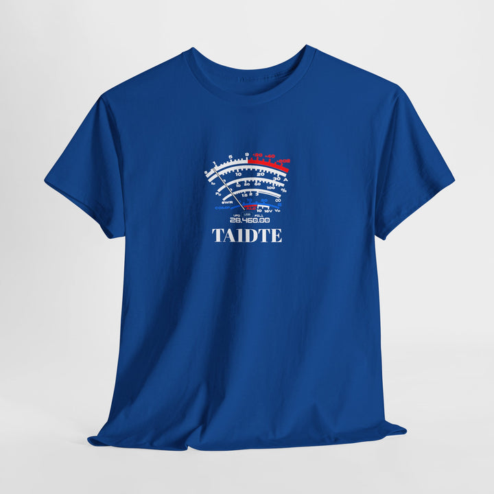 High-Visibility Personalized SW Meter Ham Radio T-Shirt with Custom Callsign