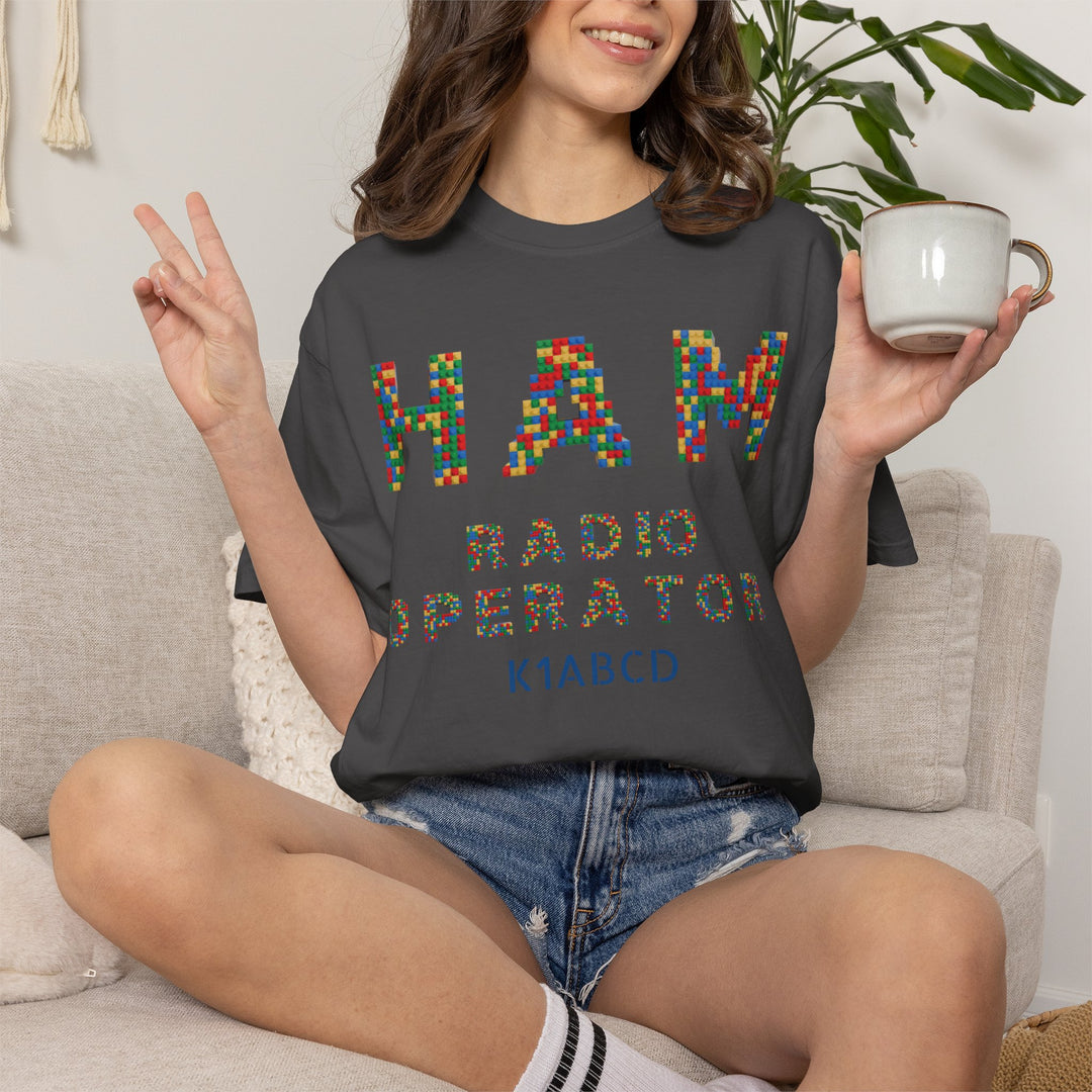 Colorful Ham Radio Operator T-Shirt – Amateur Radio Shirt