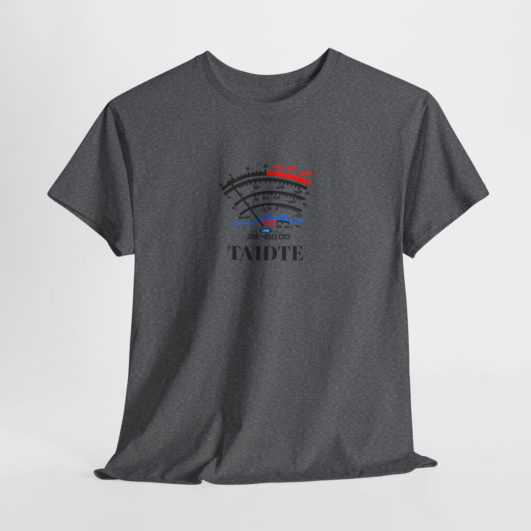 High-Visibility Personalized SW Meter Ham Radio T-Shirt with Custom Callsign